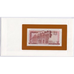 Gibraltar - 1 Pound - 20 Nov 1975 - P20a - dans enveloppe 1er jour,  lartdesgents