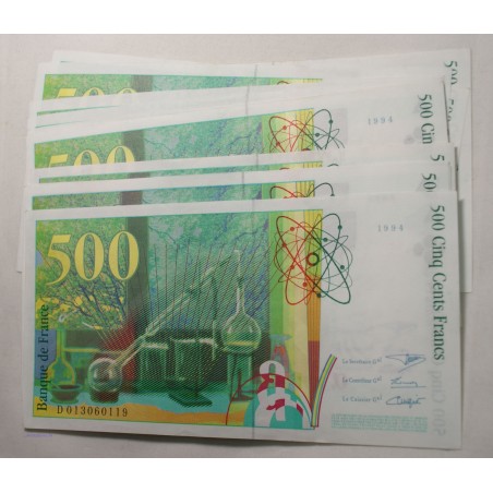 500 Francs Marie Curie 1994 Neuf*