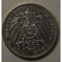 Germany- Drei 3 Mark 1910 A Preussen, lartdesgents