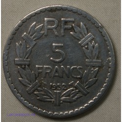 France Lavrillier - 5 Francs 1952 , lartdesgents
