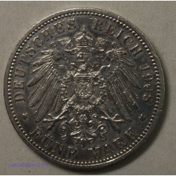 Germany- Funf 5 Mark 1908 A Preussen, lartdesgents