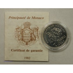 Monaco Essai - 2 Francs 1982 Argent "Grace Kelly", lartdesgents.fr