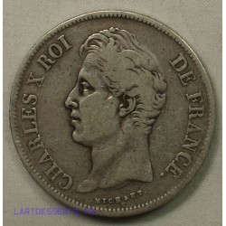 FRANCE Charles X -  Écu 5 Francs 1828 D Lyon, lartdesgents.fr