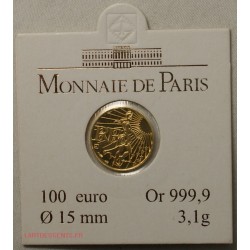France Euro 100 € 2008 BU or 999/00 24k, lartdesgents.fr