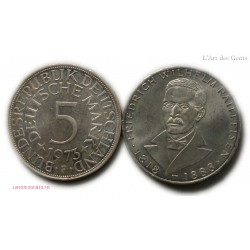 Germany- 2X 5 Mark 1973 F + 1968, lartdesgents