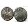 Germany- 2X 5 Mark 1973 F + 1968, lartdesgents