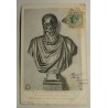 Postcard MARCANTONIO BRADINO, heroic defender of Famagusta, 1906 Stamp of CYPRUS