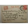 Carte postale le quai Manly avec timbre taxe TIMBRE New South Wales 1906