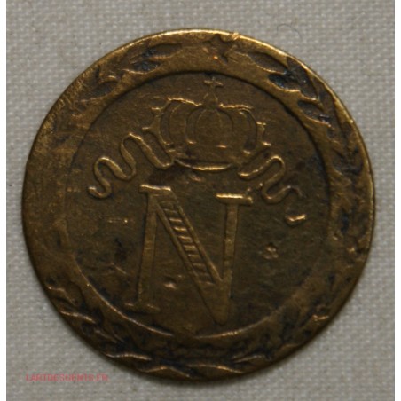 Napoléon Ier 10 centimes 1809 Q Perpignan (Q à gauche) , lartdesgents.fr