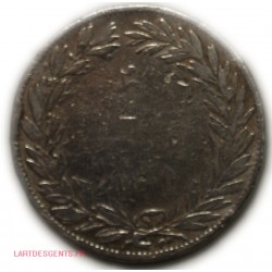 Louis Philippe Sans le I 5 Francs 1830 D lyon T.creux G.675, lartdesgents
