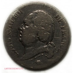 Louis XVIII 5 Francs 1821 A, lartdesgents.fr