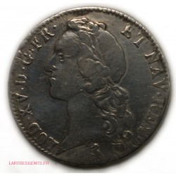 Ecu au bandeau de Louis XV 1759 A Paris 2° semestre, lartdesgents.fr