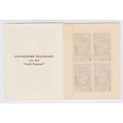 Carnets croix rouge n°2011 et 2011a signé sur chaque timbre  Année 1962- Cote 970 Euros Neufs** sur 2 feuilles Lartdesgents.fr