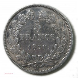 Gouvernement Défense Nationale  5 Francs 1870A, lartdesgents.fr