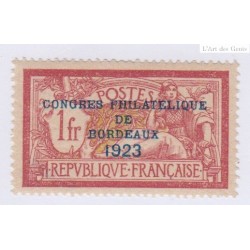 Timbre N°182 Année 1923 - Très Bon Centrage - Neuf - cote 600 Euros lartdesgents.fr