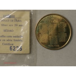 Médaille  MONNAIE DE PARIS...