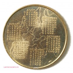 Médaille  MONNAIE DE PARIS  SEDAO 1998 L\'EURO VAUT, lartdesgents