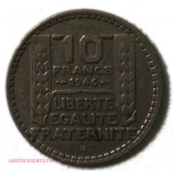 Turin - 10 Francs 1946 B rameaux longs rare, lartdesgents.fr