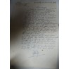Archive de 13 lettres manuscrites signées par J. DABRY Pilote avec J. MERMOZ