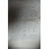 Archive de 13 lettres manuscrites signées par J. DABRY Pilote avec J. MERMOZ