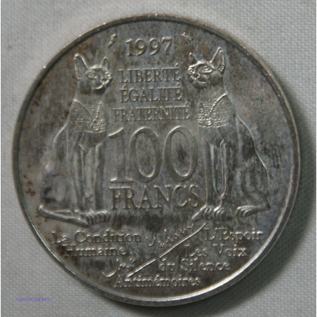 100 Francs 1997 Commémorative "André Malraux" (5) lartdesgents.fr