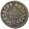 Louis Philippe Ier- 5 Francs 1836 ROUEN, lartdesgents.fr