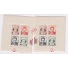 MONACO 1951 Blocs de timbres -N°379A/382A - N°379B/382B Cote 168 Euros NEUF** Lartdesgents.fr