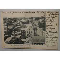 British Guiana - Guyane Anglaise Panorama of Georgetow, Demerara 1905