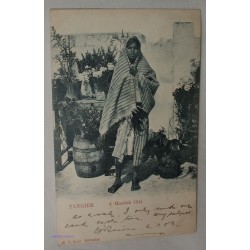 CPA Maroc, Tangier A Moorish Girl 1906 lartdesgents.fr