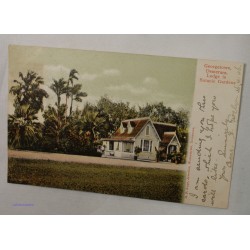 British Guiana - Georgetown, Demerara. Lodge in Botanic Gardens 1906, lartdesgents.fr