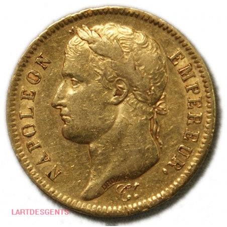 France, 40 Francs 1811 A Napoléon Ier Empereur, lartdesgents.fr