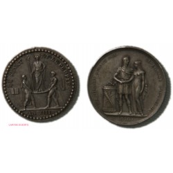 Médaillettes de Napoléon Ier An XIII et M. Louise d'Autriche 1810*, lartdesgents.fr