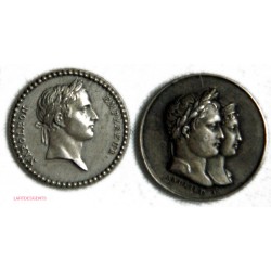 Médaillettes de Napoléon Ier An XIII et M. Louise d'Autriche 1810*, lartdesgents.fr