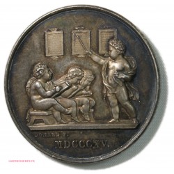 Médaille argent STE INST. ELEMENTAIRE 1815, attribué par DOMARD F. lartdesgents