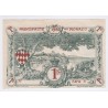 Billet MONACO 1 Franc 1920 série b - sans numéro Presque NEUF lartdesgents.fr