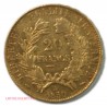Cérès - 20 Francs or 1850 A oreille longue, lartdesgents.fr
