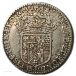 ITALIE - SAVOIE Demi lire 1718 Vittorio Amadeo II, lartdesgents.fr