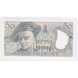 Billet France 50 Francs Quentin de la Tour 1986, T.46 n°852505 lartdesgents.fr