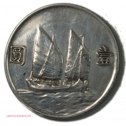 Chine - 1 dollar Sun Yat-Sen 1934 An 23, lartdesgents.fr