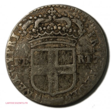 Italie Savoie Sardegne - Vittorio Amedeo II, 5 Soldi 1700, III Tipo, lartdesgents.fr