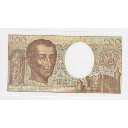 France 200 Francs Montesquieu 1992, P.120 941276, Neuf, Cote 60 Euros, lartdesgents.fr