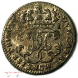 Italia Savoa - Carlo Emanuele III 1736, 1 Soldo , lartdesgents.fr
