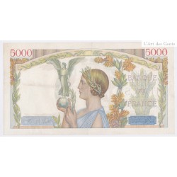 France 5000 Francs Victoire 4-12-1941, G.763 666, TTB+, lartdesgents.fr