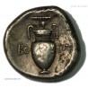 Statère de THEBES, BEOTIE 338-315 av. JC. Très beau , lartdesgents.fr