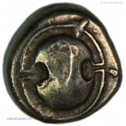 Statère de THEBES, BEOTIE 338-315 av. JC. Très beau , lartdesgents.fr