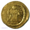 Byzantine - Solidus Maurice Tibere 582-602 Ap. JC. TTB , lartdesgents.fr