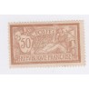 Timbre France N°120 -  50 c. brun et gris Merson Neuf* Regommé - cote 125 Euros - lartdesgents