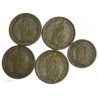 Lot de monnaies Suisse  2,1 Franc Helvetia, à voir...