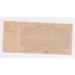 Timbre Poste Aérienne N°15b Burelage renversé Bord de Feuille Neuf** - Signé Calvès - Cote 1600 Euros lartdesgents.fr