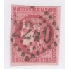 Timbre France N°49 - 80 c. rose - oblitération losange - cote 350  Euros  - lartdesgents.fr